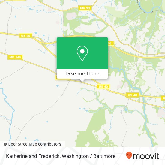 Katherine and Frederick, Ellicott City, MD 21042 map