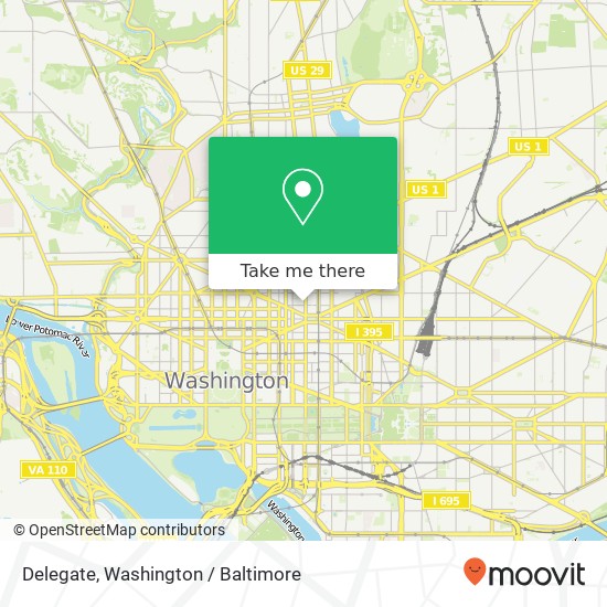 Delegate, 901 L St NW map