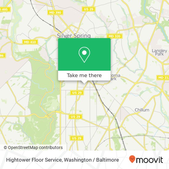 Hightower Floor Service, Highland Ave NW map