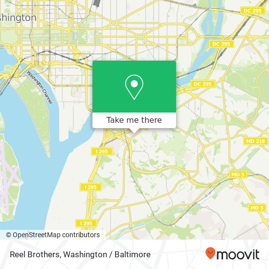 Mapa de Reel Brothers, 2323 Martin Luther King Jr Ave SE
