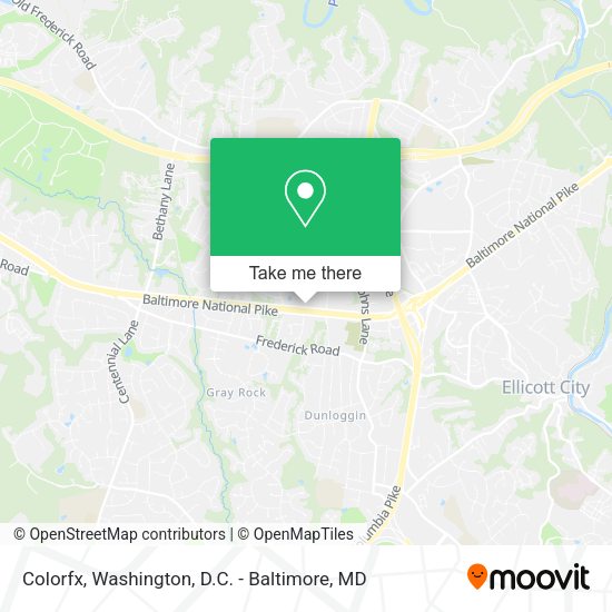 Colorfx map
