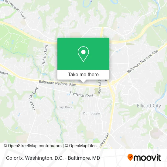 Colorfx map