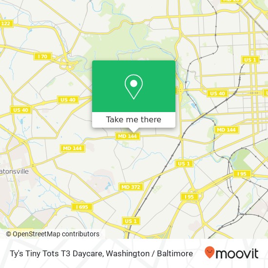 Ty's Tiny Tots T3 Daycare, S Athol Ave map