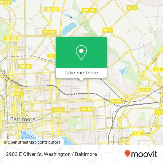 2903 E Oliver St, Baltimore, MD 21213 map