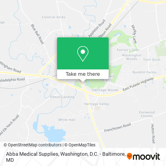 Abba Medical Supplies map