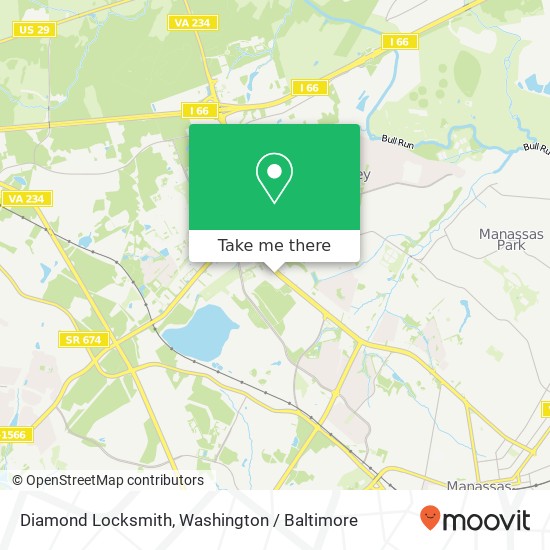 Diamond Locksmith, 8120 Sudley Rd map