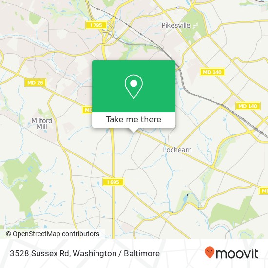 3528 Sussex Rd, Gwynn Oak, MD 21207 map