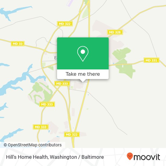 Mapa de Hill's Home Health, 503 Cynwood Dr
