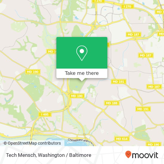 Tech Mensch, Bethesda, MD 20817 map