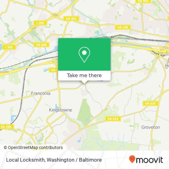 Local Locksmith, 6020 Rose Hill Dr map