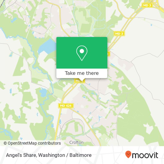 Mapa de Angel's Share, 2299 Johns Hopkins Rd