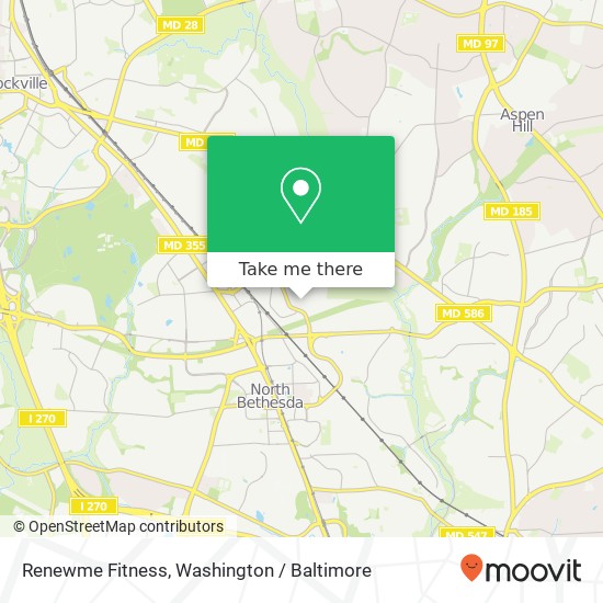 Mapa de Renewme Fitness, 12121 Village Square Ter