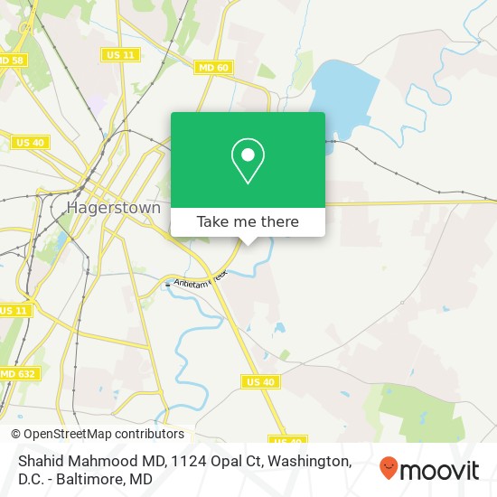 Shahid Mahmood MD, 1124 Opal Ct map