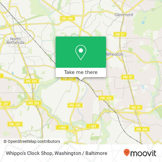 Mapa de Whippo's Clock Shop