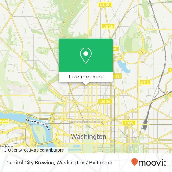 Capitol City Brewing map