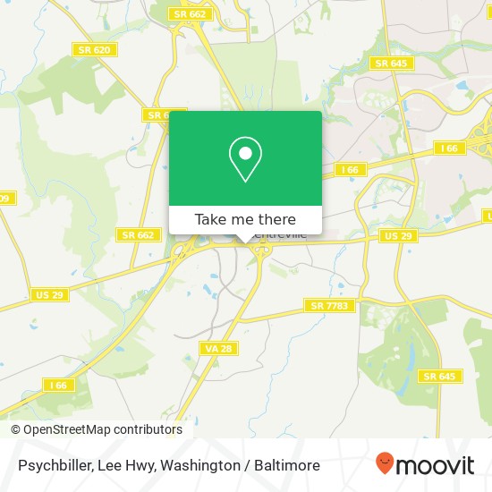 Mapa de Psychbiller, Lee Hwy