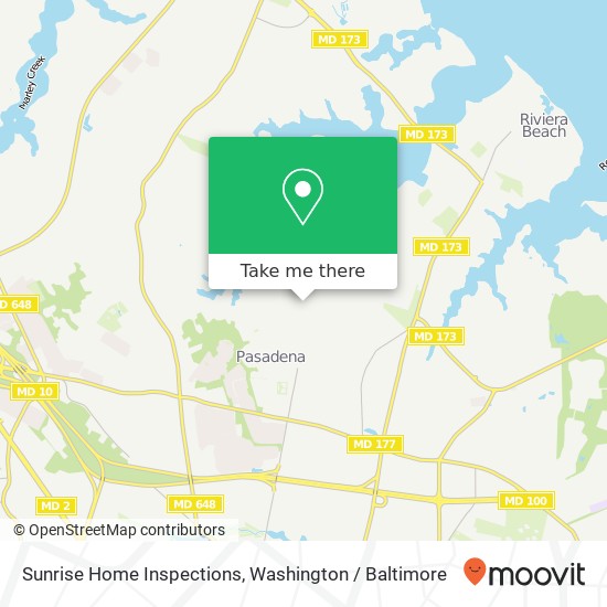 Sunrise Home Inspections, Everd Ave map