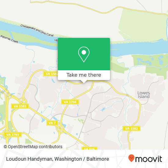 Mapa de Loudoun Handyman, 20451 Chesapeake Sq