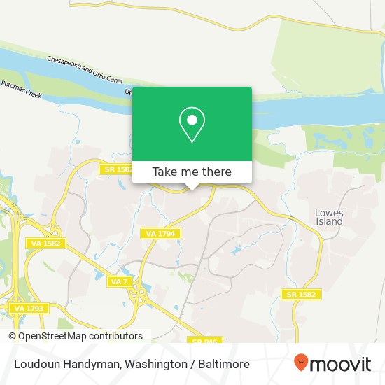 Loudoun Handyman, 20451 Chesapeake Sq map