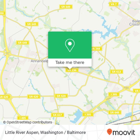 Little River Aspen, Annandale, VA 22003 map