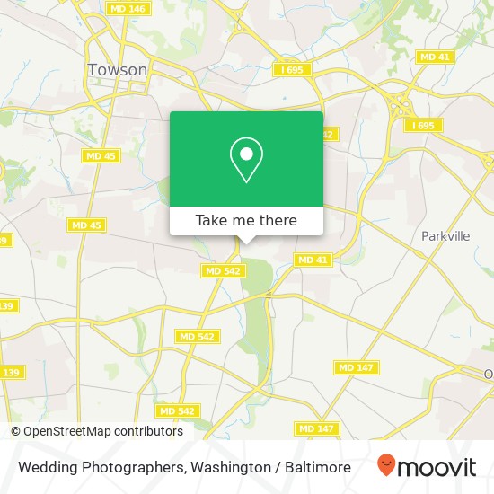 Mapa de Wedding Photographers, 6614 Glenbarr Ct