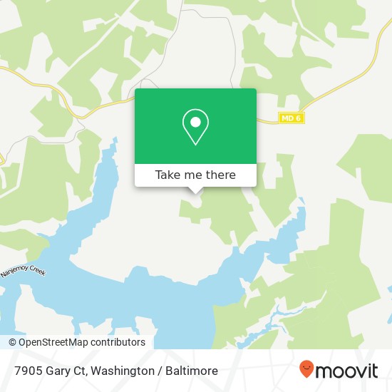 7905 Gary Ct, Welcome, MD 20693 map