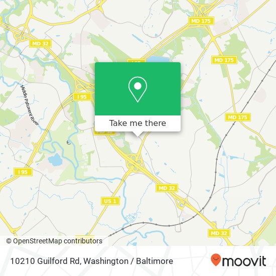 10210 Guilford Rd, Jessup, MD 20794 map