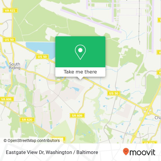 Eastgate View Dr, Chantilly, VA 20152 map