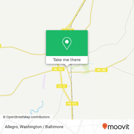 Allegro, 11775 Somerset Ave map