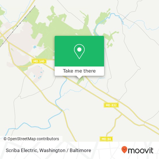 Mapa de Scriba Electric, 3724 Old Taneytown Rd