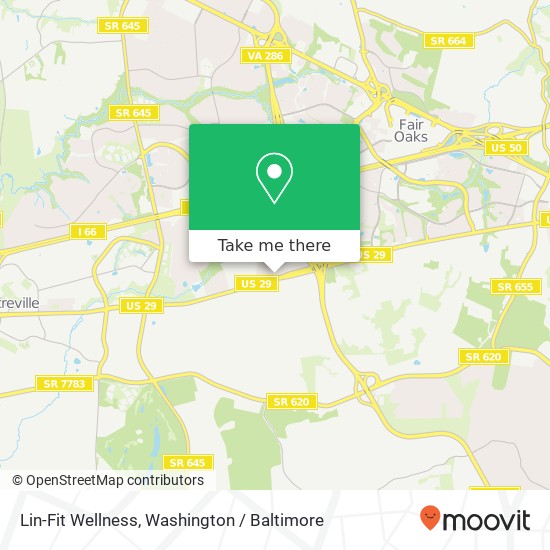 Mapa de Lin-Fit Wellness, Buckleys Gate Dr