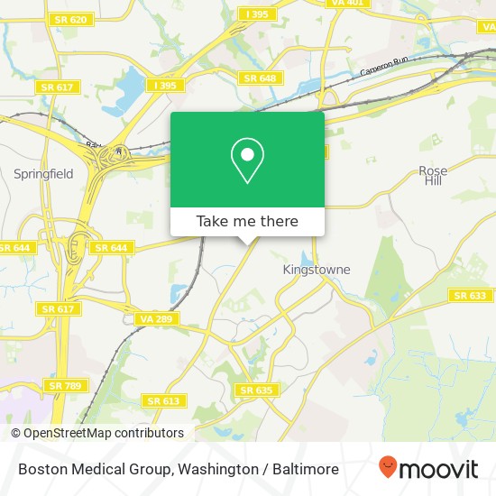Boston Medical Group, 6422 Grovedale Dr map