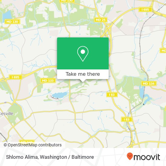 Mapa de Shlomo Alima, 2704 Moores Valley Dr