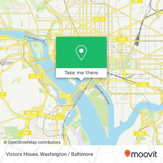 Victors House, Washington, DC 20024 map