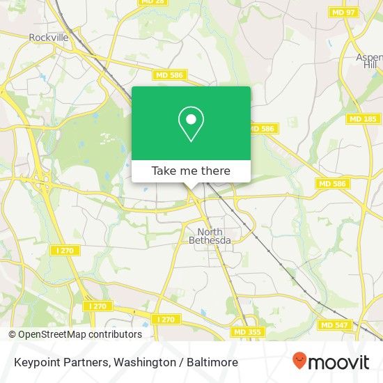 Keypoint Partners, 12015 Rockville Pike map