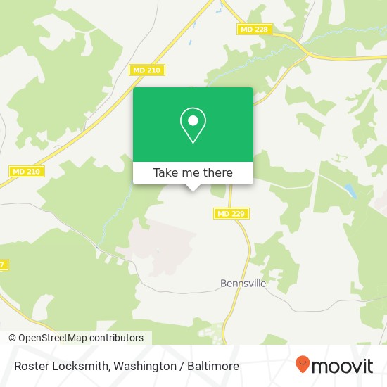 Roster Locksmith, 8503 Ridgeline Ter map