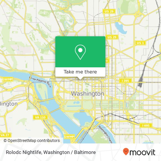 Rolodc Nightlife map