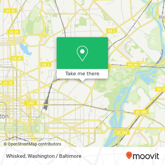 Whisked, 1228 Mount Olivet Rd NE map