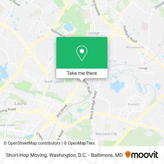 Short-Hop Moving map