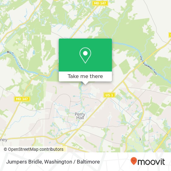 Mapa de Jumpers Bridle, Nottingham (BALTIMORE), MD 21236