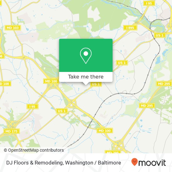 DJ Floors & Remodeling, 7020 Troy Hill Dr map