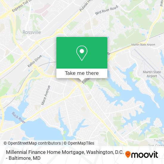 Millennial Finance Home Mortgage map