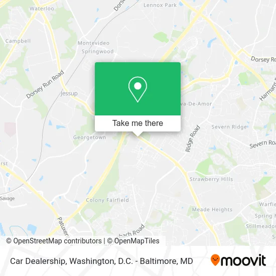 Car Dealership map