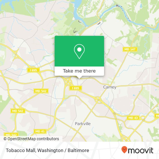 Tobacco Mall map