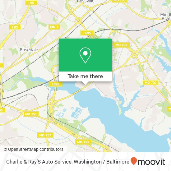 Charlie & Ray’S Auto Service map