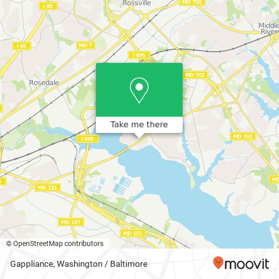 Gappliance map