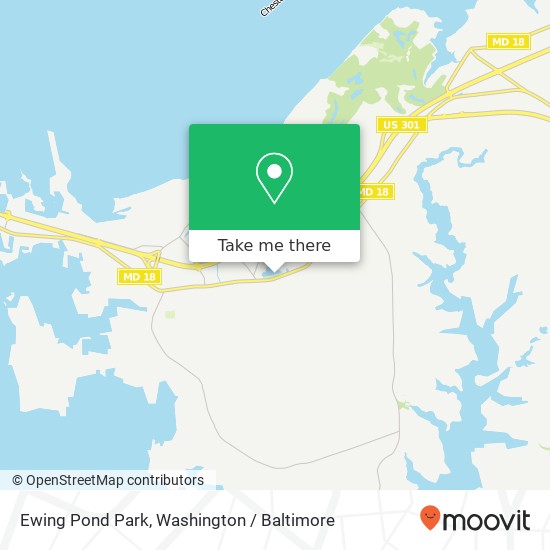 Ewing Pond Park map