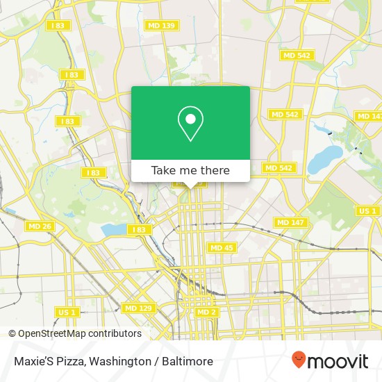 Maxie’S Pizza map