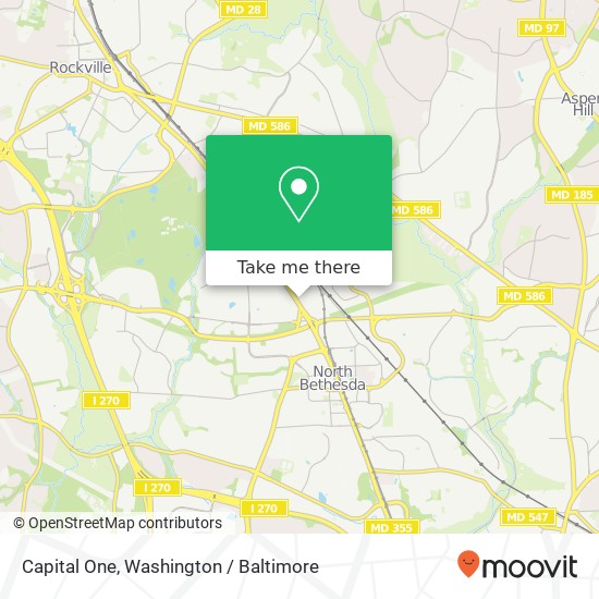 Capital One map