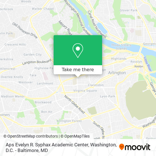 Aps Evelyn R. Syphax Academic Center map